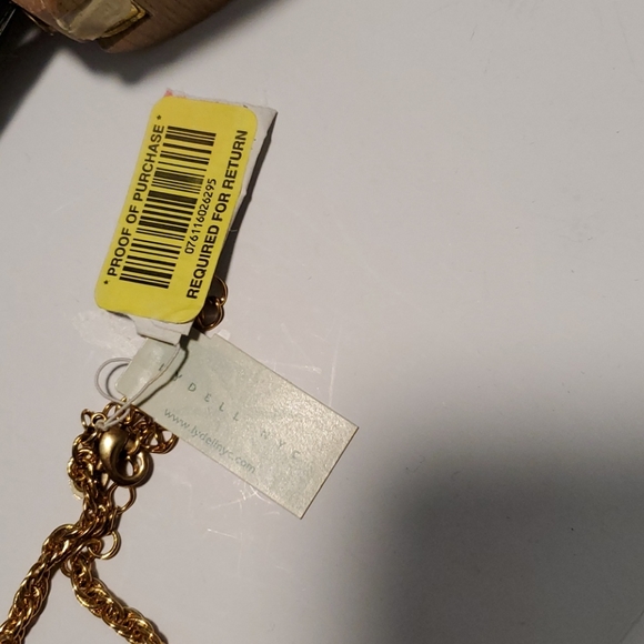 NEW Lydell NYC Leopard rhinestone Necklace - Picture 4 of 8